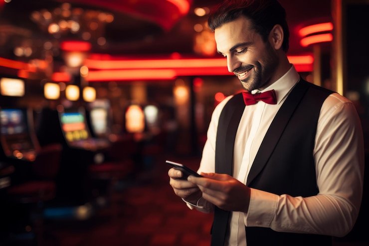 link deposit platform interface showing slot games, live dealers, and sportsbook coverage